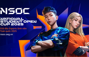 Giải Esports sinh viên NSOC 2025 trở lại, tổng giải thưởng lên đến 2 tỷ