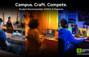 Laptop NVIDIA GeForce RTX™ – Sức mạnh AI đồng hành cùng sinh viên