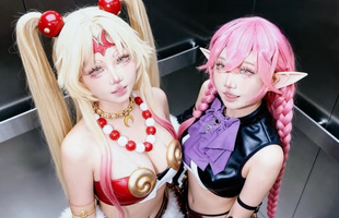 Cộng đồng cosplay thích thú trước trào lưu "chụp ảnh thang máy"