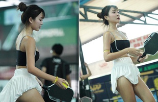 Danh tính cô gái bị mắng "gọi vốn" trên sân pickleball vì mặc mát mẻ: Chính chủ đáp trả căng