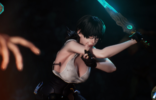 Tựa game hành động chính thức cập bến Steam, người chơi sững sờ vì nữ chính quá gợi cảm