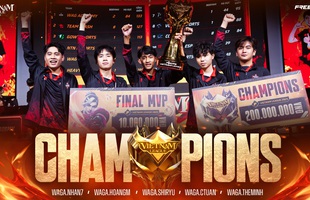 WAG Academy chính thức trở thành tân vương Vietnam League 2025: “đòn đánh quyết định” thuộc về SHIRYU!