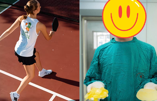 Cảnh báo của "nữ pick thủ" vỡ túi độn ngực: Đừng chủ quan khi chơi pickleball
