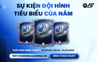 TOTY26: Quyền năng trong tay, game thủ FC Mobile định hình siêu sao thế giới