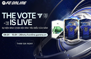 FC Online: Danh sách đề cử cho đội hình 26 Team Of The Year chính thức lộ diện