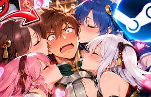 Né kiểm duyệt trên Steam, bom tấn game huyền thoại thay đổi chóng mặt, nam chính cứ gặp nhân vật nữ là "hôn"