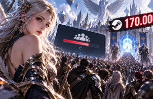 Bom tấn nhập vai vừa mở cửa đã “vỡ trận”, game thủ bỏ tiền chơi sớm vẫn phải chờ, hơn 170.000 người vẫn đổ xô trải nghiệm