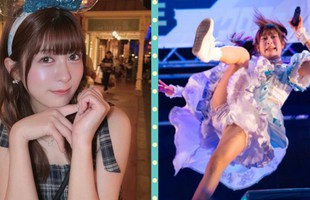 Đang biểu diễn, hot girl Nhật bất ngờ gặp sự cố, chỉ một khoảnh khắc đã nổi tiếng ngỡ ngàng, gần 6 triệu lượt xem