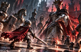Steam sắp có một tựa game Soulslike siêu dị, biến bàn cờ thành chiến trường, phong cách chơi độc đáo