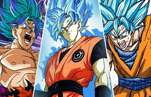 Top 4 trạng thái "tóc xanh dương" đỉnh nhất Dragon Ball