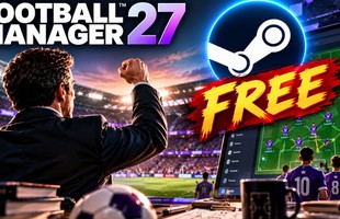 Steam bất ngờ cho chơi miễn phí bom tấn quản lý bóng đá mới nhất, giá trị lên tới gần 1,5 triệu với game thủ