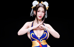 Hóa thân thành Chun-Li, nữ DJ xinh đẹp khiến người xem không khỏi dụi mắt