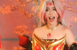 Đúng dịp cuối năm, MisThy bất ngờ để mặt mộc, biến hình Ahri Huyền Thoại Trỗi Dậy khiến anh em game thủ điêu đứng