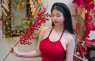 "Lên đồ" đón năm mới, hot girl xinh đẹp khiến vô số anh em game thủ "xuất khẩu" thành thơ