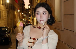 Bông hồng lai người Úc khiến fan mê mệt vì mặc đồ Âu hay Á đều là “cực phẩm”