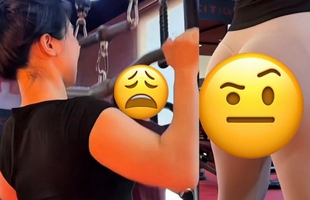 Bất chấp chỉ trích, chẳng ngại thị phi, cô gái phòng gym diện đồ hớ hênh để gắn link bán hàng?