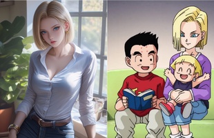 Lý giải bí ẩn Dragon Ball, tại sao Android 18 vẫn có thể sinh con, dù là robot?