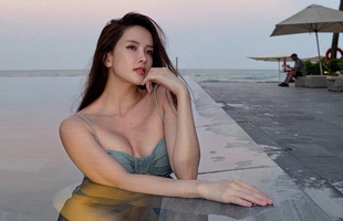 Hot girl họ Thiều khởi động đường đua bikini 2026: Vóc dáng chuẩn chỉnh khiến biển xanh cũng phải "dậy sóng"!