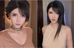 Xuất hiện Tifa "đời thực" gây sốt game thủ, cosplay đã giống, mặt mộc không trang điểm còn giống hơn