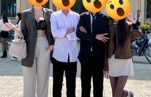 Ăn mặc phản cảm ở trường học, cô gái khiến cộng đồng mạng không khỏi bức xúc