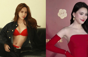 Thiều Bảo Trâm diện nội y đỏ gợi cảm, Tiểu Vy cũng bất ngờ "cạnh tranh"