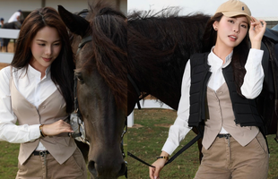 Đứng hình trước màn cưỡi ngựa thần sầu của hot girl làng Pick