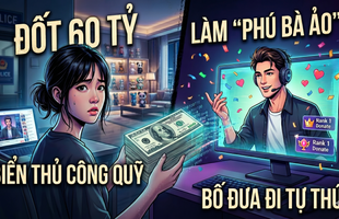 Bi kịch "phú bà ảo": Nữ sinh 19 tuổi "đốt" 60 tỷ tiền công quỹ tặng quà streamer, đẩy bố vào cảnh phá sản