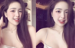 Ngẫu nhiên chụp màn hình từ clip, hot girl vẫn "nét căng", xinh đẹp chuẩn "cực phẩm" nhan sắc