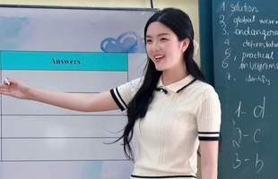 Bật mí sức hút của cô giáo tiếng Anh "nhà người ta": Vừa giỏi vừa duyên, thảo nào người xem "mê tít"!