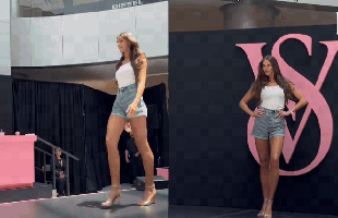 Gái xinh casting cho Victoria's Secret có cú hất tóc kì lạ, hút 4 triệu lượt tranh cãi