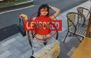 Ăn mặc hở hang giữa phố đông người, hot girl lập tức nhận vô số chỉ trích