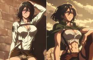 Ngắm trọn bộ ảnh Mikasa Ackerman: Nữ chiến binh quả cảm, cool ngầu bậc nhất Attack On Titan