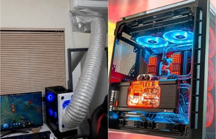 Thấy máy tính quá nóng, nam game thủ "kết nối" với điều hòa cho mát và cái kết được cảnh báo trước