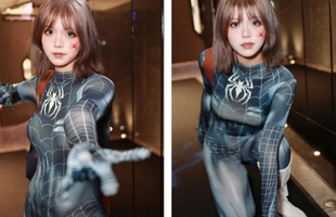 Cosplay "Nhện Đen" quá gợi cảm, nàng hot girl bỗng nổi như cồn, CĐM vội truy tìm danh tính và cái kết
