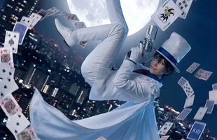 Cosplay Kaito Kid "thần sầu" khiến netizen ngỡ ngàng, lầm tưởng poster chính thức từ phim