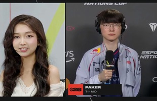 Thêm một nữ MC "gục ngã" trước sức hút của Faker