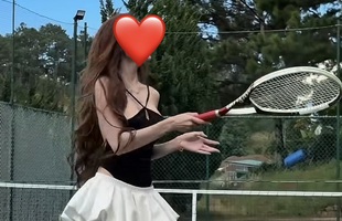 Biến sân Tennis thành "sàn diễn" đồ hở, cô gái gây bão mạng với sự bất chấp "càng chửi càng có tiền"