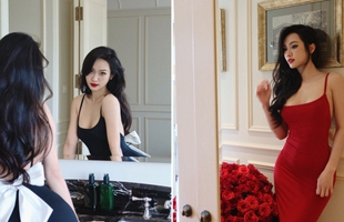 Vũ Thúy Quỳnh thả dáng quyến rũ với bikini cut-out trong chuyến nghỉ dưỡng