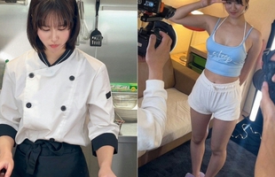 Đang là đầu bếp tại nhà hàng Michelin 3 sao, cô gái xinh đẹp bất ngờ chuyển hướng thành hot girl gợi cảm, gây sốc CĐM