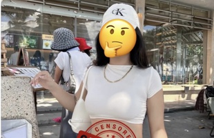 Diện đồ ngắn đi cà phê rồi lên mạng hỏi ý kiến, cô gái nhận rổ "gạch đá"