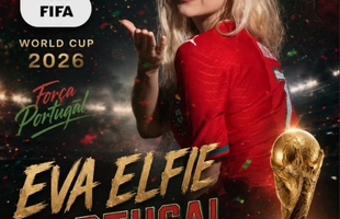 Cổ vũ Ronaldo tại World Cup theo phong cách cực gợi cảm, nàng hot girl bỗng nổi như cồn, hóa ra là cái tên "ai cũng biết"