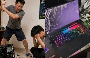 Bị bố đập máy tính vì mê game quá đà, con trai nhịn ăn hai ngày, bố lại phải bỏ ra gần 100 triệu để dỗ dành, gây xôn xao CĐM