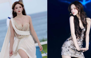 Mỹ nhân đi ngược với chuẩn gầy trơ xương của Cbiz, body bốc lửa không góc nào dìm nổi