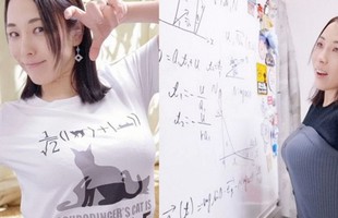 Lên mạng dạy Toán, cô nàng hot girl bỗng chốc nổi như cồn, học sinh thừa nhận "khó tập trung"