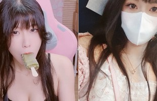 Làm thử thách ngậm kem trên sóng, nữ streamer xinh đẹp gây sốt cộng đồng mạng, bị chỉ trích chiêu trò quá đáng