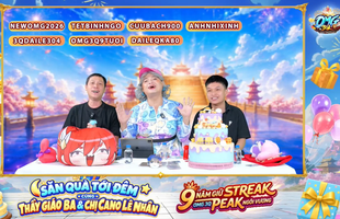 OMG 3Q 9 tuổi: Chị Ca Nô và Thầy Giáo Ba bùng nổ tương tác livestream