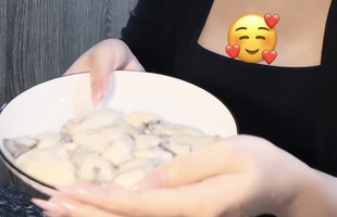 Chân ướt chân ráo sáng tạo nội dung ẩm thực, cô gái TikTok đã khiến cộng đồng bất ngờ khi chế biến hàu