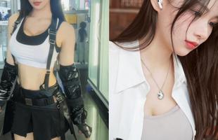 Cosplay giống như nhân vật bước ra từ game, hot girl mạng khiến CĐM sững sờ, được gọi là “Tifa số một MXH”