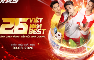 Loạt siêu sao của ĐT Việt Nam chính thức xuất hiện trong FC Online