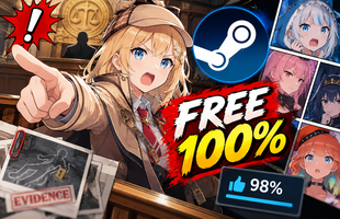 Steam xuất hiện game trinh thám miễn phí gần như hoàn hảo, nhận tới 98% đánh giá tích cực